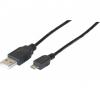 CORDON USB 2.0 ECO A / MICRO B NOIR -1 M