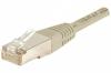 Cordon RJ45 CAT 5e F/UTP gris - 3 m