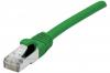 DEXLAN Cordon RJ45 CAT 6A S/FTP LSOH SNG vert - 1,5 m