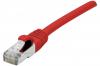 DEXLAN Cordon RJ45 CAT 6A S/FTP LSOH SNG rouge - 2 m
